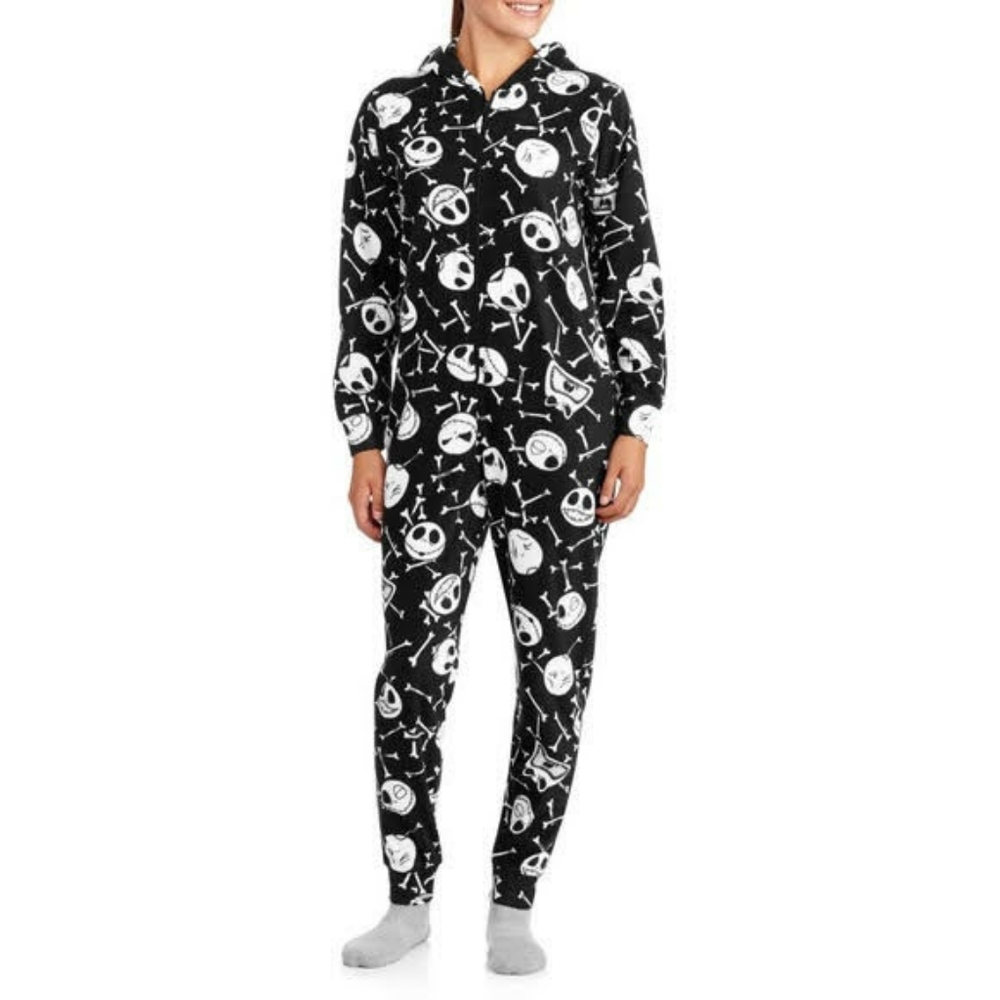 Disney Nightmare Before Christmas Onesie w/hood